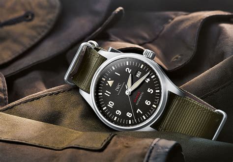 iwc pilot iron bracelet|iwc spitfire watch.